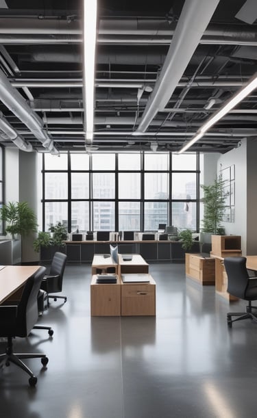 Custom modular kitchen featuring clean lines and premium finishes.