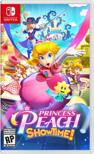 Princess Peach Showtime Japanese Original Art