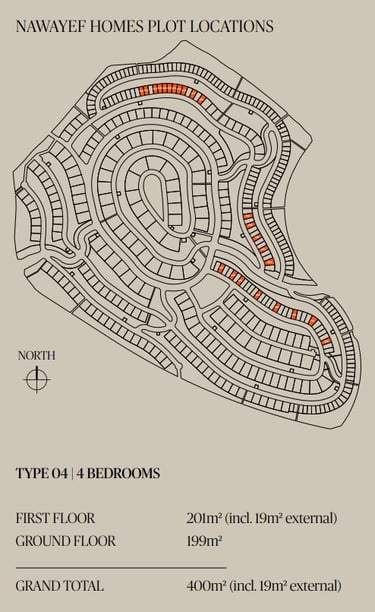 Contemporary homes in Nawayef West off-plan development