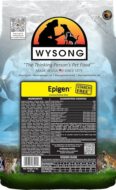 Wysong grain-free dog food