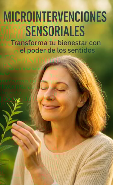 Guía práctica de microintervenciones sensoriales: tacto, sonido, colores, aromas, degustación y prop