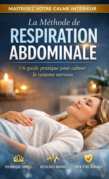 Calmez naturellement votre système nerveux grâce à la respiration abdominale. Guide pratique.