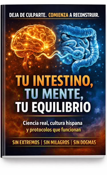 Ansiedad, cansancio y niebla mental explicados desde el intestino. Ciencia real, cultura hispana y p