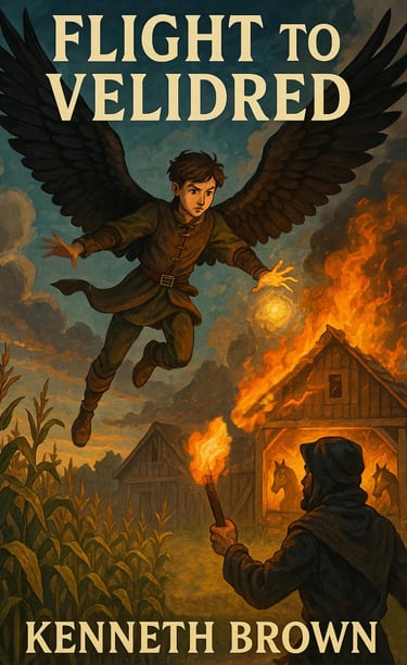 The Falcon Prince is a fugitive, hunted relentlessly by the very people who transformed him..