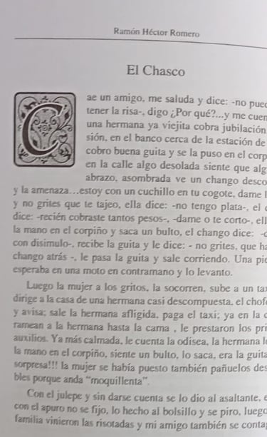 Vista de Una Hoja de Un Libro