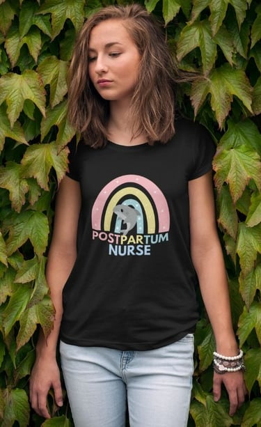 Postpartum Nurse Tee