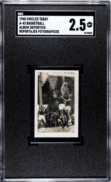 Vintage gum cards Spanish cromo basketball