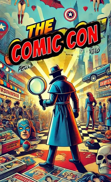 We have been at the annual comic con today