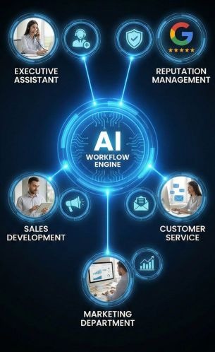 Answer AI diagram for revenue automation system