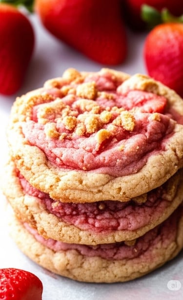 Strawberry Crunch Cookie Recipe