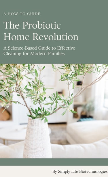 The Probiotic Home Revolution eBook cover English edition by Simply Life Biotechnologies