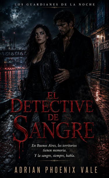 Thriller sobrenatural ambientado en Buenos Aires con vampiros, hombres lobo, asesinatos rituales y u