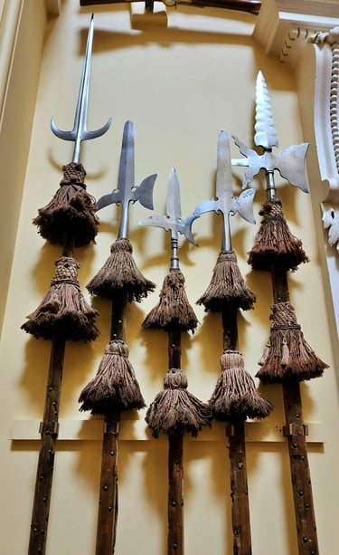 Culloden Blood-Soaked Tassels in Inverary Castle