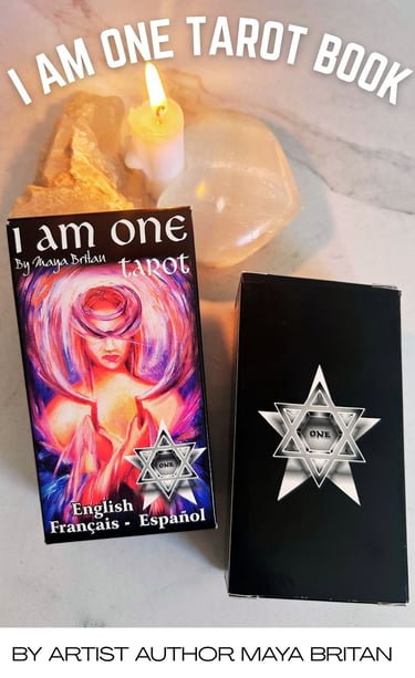 I Am One Tarot Book for intuitive tarot readings