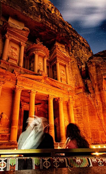 Curiosidade de Petra. Exclusive Jordan