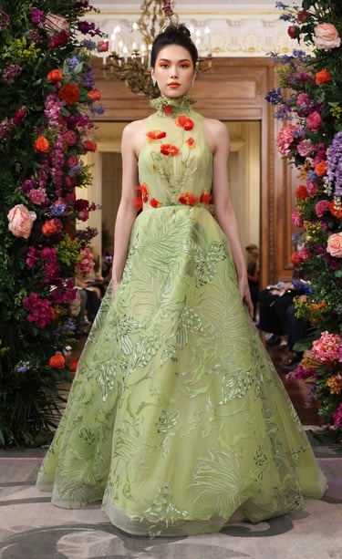 luxury runway beauty styling for New York Fashion Week