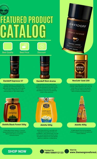 Coffee and honey distinction 