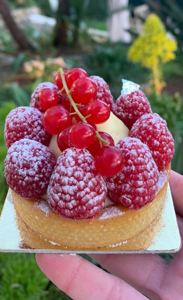 Tartelette framboise