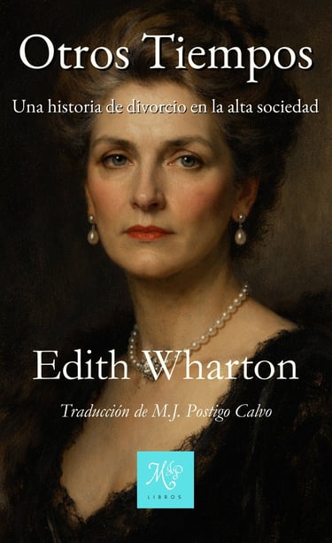 Portada del libro Otros Tiempos de Edith Wharton-Editorial Libros MJP