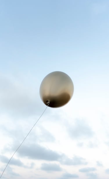 Un globo en el aire. Foto: Pablo Ruiz Carretero