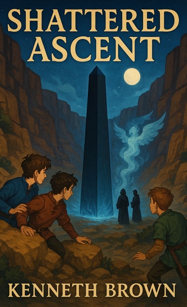 Shattered Ascent by Kenneth Brown - Book 1 in the Kestrel the Falcon Prince Series - YA Fantasy
