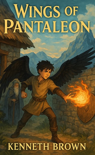 Wings of Pantaleon is book 2 in the Kestrel the Falcon Prince series by Kenneth Brown 