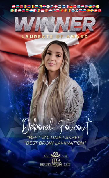 Extensions de cils professionnelles à Genève par Déborah, Lash Artist multi-médaillée