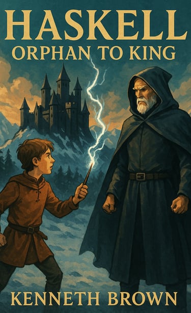 Haskell must learn to control his magic to get out of the grasps of his master.