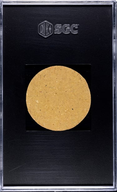 1950 Japanese Menko Disc of Basketball Player George Mikan #5013