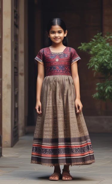 woman in yellow hijab sitting on white wooden table