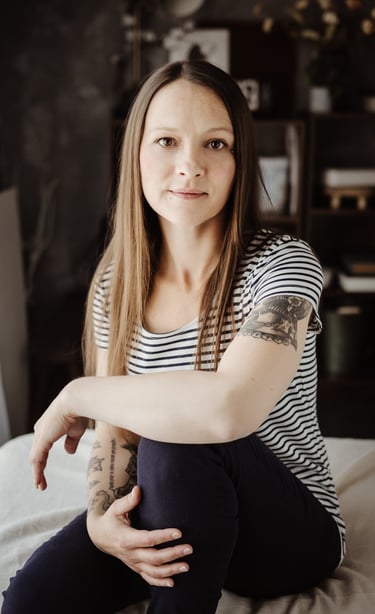 Alexandra Roch, autrice de romances contemporaines.