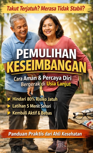 Lebih stabil saat berjalan, tidak mudah jatuh, tetap mandiri. Panduan 21 hari + latihan 5 menit di r