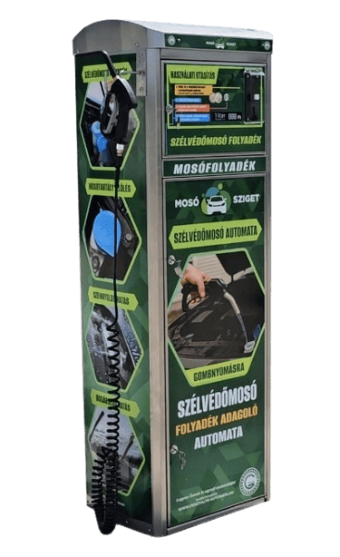 Szélvédőmosó folyadék adagoló automata