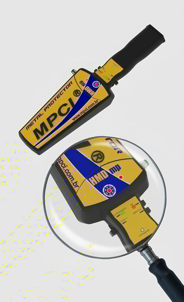 detector de metais portatil