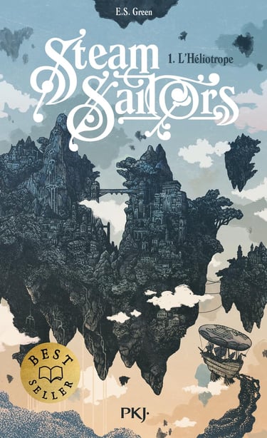 Première de couverture du tome 1 du roman Steam Sailors