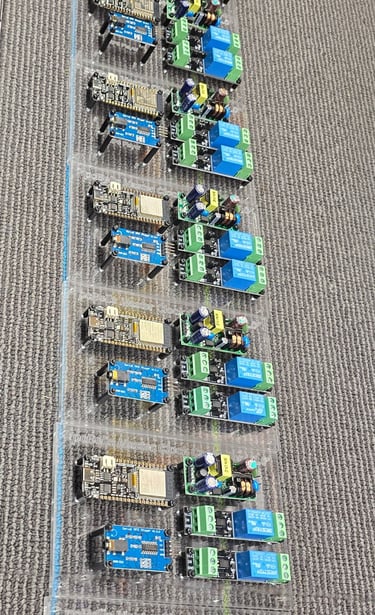 Clock controller production
