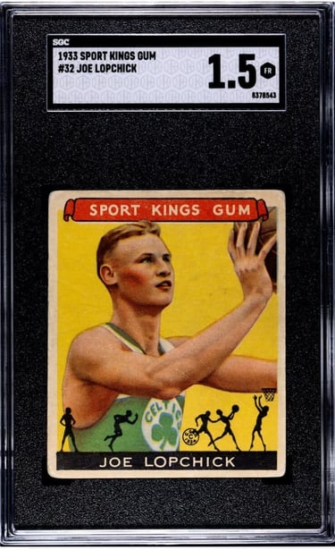1933 JOE LAPCHICK SPORT KINGS #32