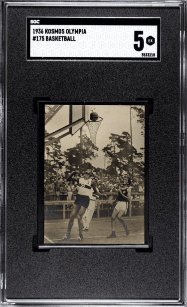1936 Kosmos Olympic Basketball Card