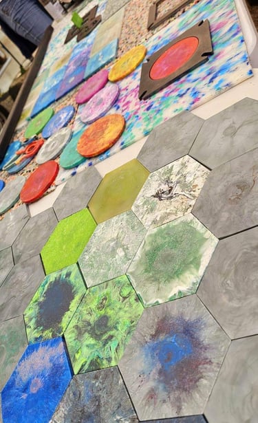 crédences, crédences en plastique recyclé