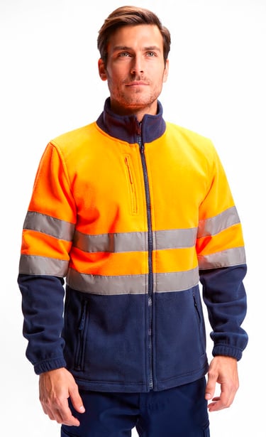 Campera laboral alta visibilidad