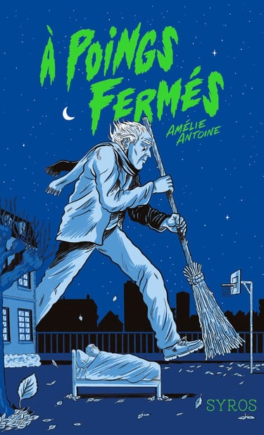 Première de couverture du roman A poings fermés