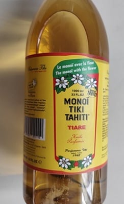  bouteille d'huile de massage Monoi de Tahiti pour la relaxation