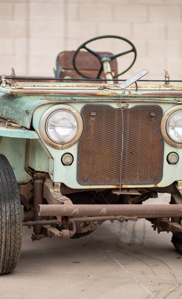 Vintage vehicle photographed for commercial marketing in Tempe, Arizona.