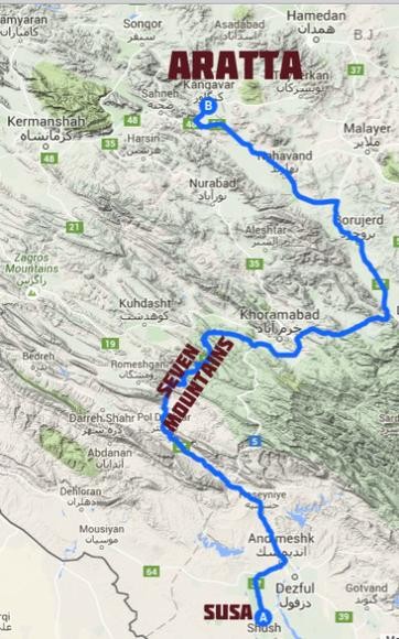 Map to Aratta