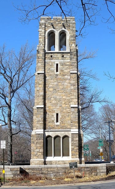The Riverdale Bell Tower - a local landmark