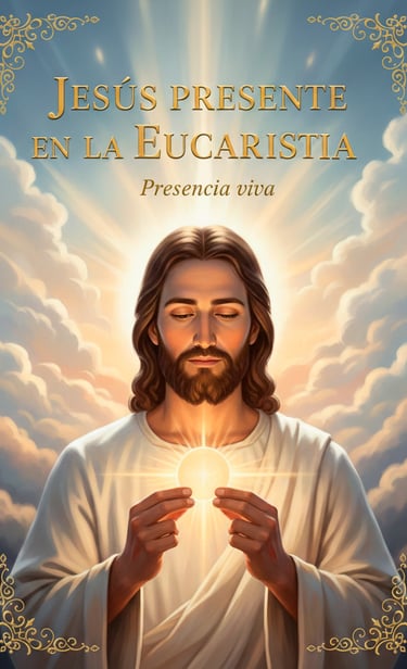 Jesus presente en la Eucaristia