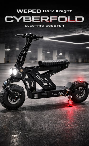 Weped Dark Knight CyberFold Electric Scooter