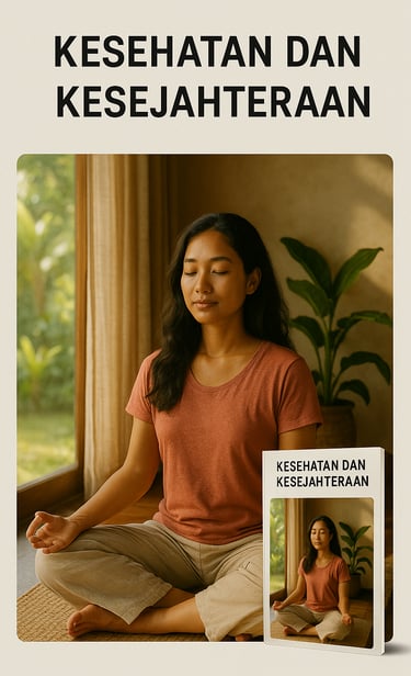 ebook mindfulness bahasa indonesia, meditasi harian pemula, teknik bernapas tenang, cara mengurangi