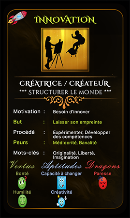 Eden le jeu de la vie archetype Createur