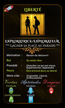 Eden le jeu de la vie archetype explorateur
